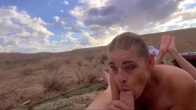 Ginger b high desert sun tanning video porn