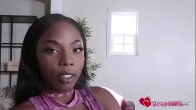 Sistercums ebony stepsis banged video porn